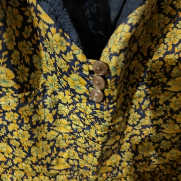 Free People Floral Tulle Summer Dress - Picture 3 of 5